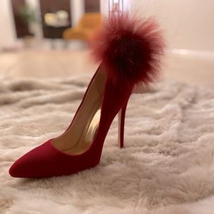 Maroon Pumps